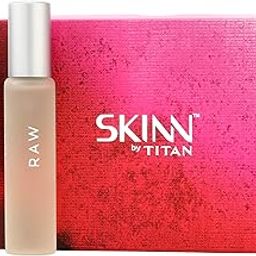 Skinn By Titan Unisex,Raw & Celeste Long Lasting Woody Spray Perfume Gift Set For Couples-20Ml(Pack Of 2)|Perfume For Men & Women|Travel Size Fragrances|Pocket Size Scents|Fragrance Gift Set-8