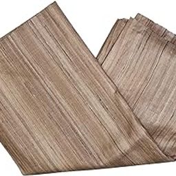 100% Pure Tussar Ghicha Silk Unstiched Fabric for Men & Women | Men's Kurta, Men's Shirt, Ehtnic Wear & More | Cloth Piece for Formal, Wedding, Festival & Occassion - 2.5 Meter MAA SILK GR 05-image-47