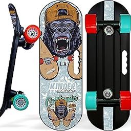 Jaspo Street - Runner Junior 18 Inches Fiber Skateboard for Kids Upto 7 Years Age Group Recommended for Boys and Girls (Suitable for Beginners and Learners)(King Kong)-picture-11