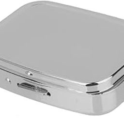 SECRET DESIRE Travel Metal Pill Box Medicine Organizer Container Jewellery Case Storage-10