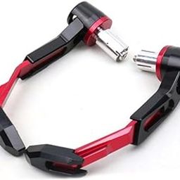 OTOROYS Aluminum Motorcycle Polished Adjustable Brake Clutch CNC Lever Protector Guard Red-picture-20