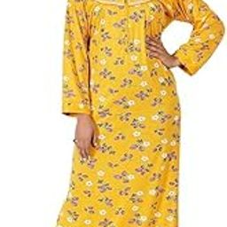 Women's Cotton Printed Feeding, Nursing Maxi Maternity Nighty Gown Maxi-image-43
