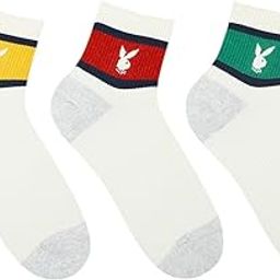 Men's Playboy High Ankle Socks | Free Size | Playboy Socks | Official Playboy Merchandise-image-24