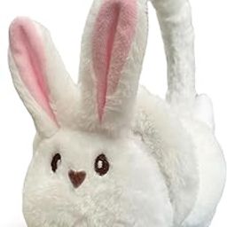 DC DECORIO Earmuffs for Winter Ultra Soft Bunny Adjustable Winter Earmuff-image-26
