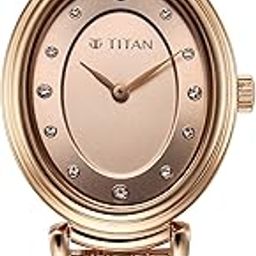 Aura Quartz Analog Rose Gold Dial Rose Gold Stainless Steel Strap Watch for Women-95242WM01/NT95242WM01-image-28