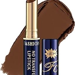 Fashion Colour Lip Super Stay | Non Transferable Lipstick Waterproof | Lipsticks For Women Waterproof | 12-Hour Stay | Matte Finish | Long-Lasting | Highly Pigmented | Bold Colours Shade-32 (Auburn)-image-34