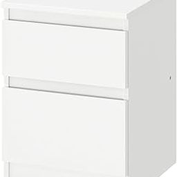 IKEA Kullen White, Chest of 2 Drawers, 35x49 cm-image-3