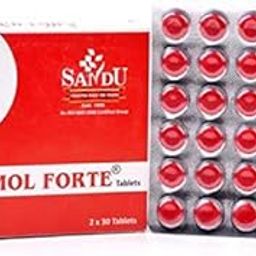 SANDU Haemol Forte Tablets, Red, 60 Count-19