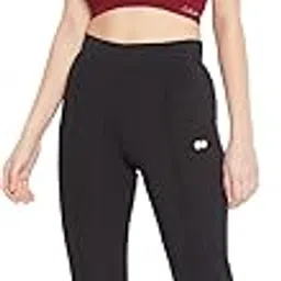clovia Women's Polyester Activewear Ankle Length Slim Tights-picture-26