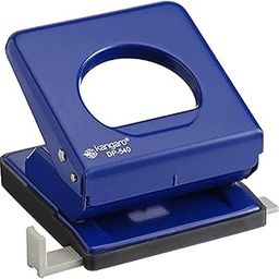 Kangaro Desk Essentials DP-540 2 Hole Metal Medium Paper Punch | Removable Chip Tray | 25 Sheets Capacity | Office Essentials | Pack of 1 | Color May Vary-image-20