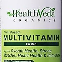 Health Veda Organics Multivitamin for Men, 60 Multivitamin Tablets, with Zinc, Vitamin C, Vitamin D3, Multiminerals and Ginseng Extract, Enhances Energy, Stamina & Immunity-image-15