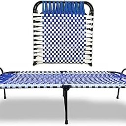 ARTEMIST Single Folding Bed Space Saving Heavy Duty Portable Foldable Bed Frame Slat, Perfect Replacement of Box Spring Bed 3X6 feet (Blue Classic)-image-96
