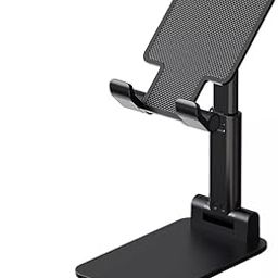 MobiBucket Mobile Holding Tabletop Stand, 0-135 Perfect View, Height Adjustment, Wide Compatibility, Multipurpose, Anti-Skid Design (Twistand)-1