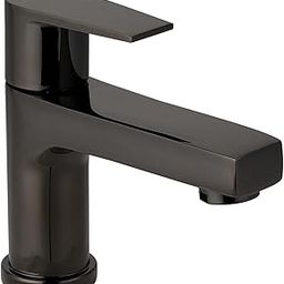 Hindware Italian Collection F360001GRT Element Pillar Cock,Brass with Chrome Black PVD Finish | 12-Year Manufacturer Warranty-image-5