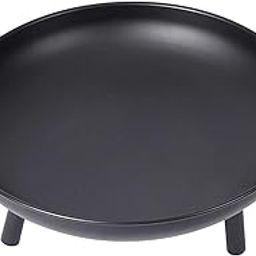 Cast Firepit Large Sturdy Stand for Backyard Hiking Traveling-image-8