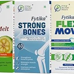 Fytika Let It Melt + Strong Bones + Flexi Move - Combo Pack-10