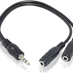 Stereo Splitter Y Audio Jack 1 Male to 2 Female Earphone Headset Cable for PC Smartphone Pad Headset Gamer Adapter Kit 3.5mm jack for Music Audio/Headphone-image-12