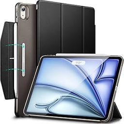 ESR for iPad Air 11 inch Case M3/M2 (2025/2024), iPad Air 7th/6th/5th/4th Generation Cover Case 2022/2020, Smart Trifold Stand with Clasp, Support Pencil Pro/USB-C Charging, Ascend Series, Black-image-86