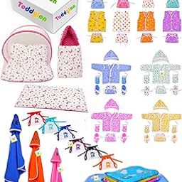 Toddylon 56 in 1 New Born Baby Products All | Gift Packs | Bedding Set | Maternity Kit | Baby Shower | Baby Clothing Set | Essentials Items | Combo Pack (0-6 Months, Multicolor)-image-45