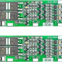 UNIVERSAL HUB 2PCS 3S 20A Cell BMS 12V Battery Protection Module Board for Lithium-Ion Batteries - Comprehensive Management and Safety for DIY Projects-image-61
