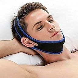 DR GROUP Anti-Snoring Chin Strap Easily Adjustable Snore Stopper Best Snoring Solution With Jaw Band Help Sleeping Aid Sleep Chin Belt Strap Support Fit for Men and Women-image-72