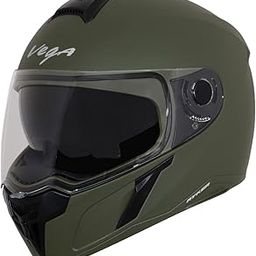 Vega Ryker D/V Dull Battle Green Helmet-L-15