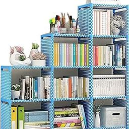 YouCopia Book Self – 9 Cases Portable Book Shelf, Kids Books Racks for Home Plastic, Bookshelf for Home, Book Shelves, Book Stand, Organizer, Rack for Study Room/Library-29