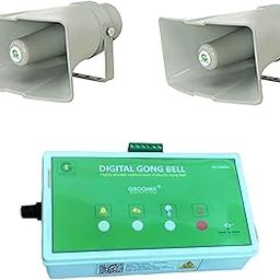 Groomix Digital Gong Bell for School, Highly Durable Replacement of Electric Gong Bell (DGB60+2LSH20)-image-24