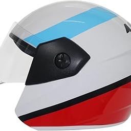 TVS Racing Kids Graphics Half face Helmet White-23