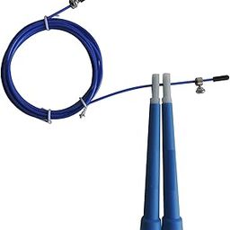 SKMT NEVER LOSE UNTIL YOU WIN High Speed Skipping Rope for Men-Women|9Feet Long Adjustable Steel Cable Wire Jump Rope Speed Skipping Rope-picture-13