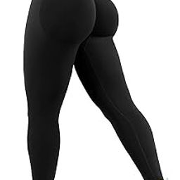 Scrunch Butt Lifting Leggings for Women Impact Gym Seamless Workout Leggings Mid Low Waist Tummy Control Yoga Pants-image-35