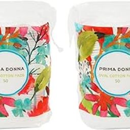 Prima Donna Large Oval Cotton Pads - 100% Natural, Beauty Care, Cotton Pads - Skin Friendly and Soft Makeup Removal Wipes (Pack of 2)-16
