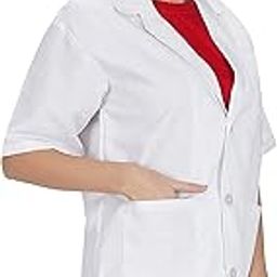 Ajay White Lab Coat for Chemistry Lab Students-21