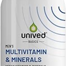 Unived Basics Multivitamin & Minerals Capsule For Men|100% Rda Of All Vitamins With Algae Calcium & Plant-Based Vitamin D3 Plus Important Minerals|Complete Formulation For Health & Wellbeing,1 Count-18