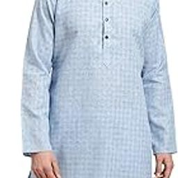 ( Since 1958 Mens Cotton Linen Solid Plain Weave Full Sleeves Mandarin Collar Kurta - Timeless Elegance for Eid & Holi Festivals-image-97