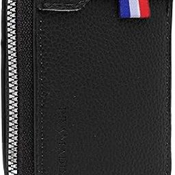18 Slot RFID PU Leather Credit Debit Card Holder Wallet Money Zipper Coin Purse for Men & Women | Corporate Gift. (11 Slot- Black)-picture-31
