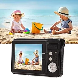 Vlogging Camera, 4K 48MP Pocket Camera 2.7in LCD Anti Shake with Storage Bag for Selfie-image-95