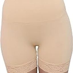 Women’s Nylon Spandex No Rolling Down High Waist Tummy Control/Tummy Tucker/Butt Lifter/Body Shaper Shapewear with Lace-image-22