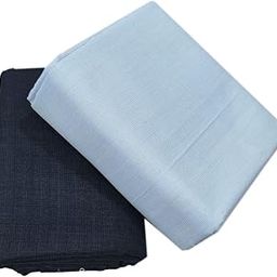 Combo Of Men's Poly Blend Shirt And Trouser Unstistched Fabrics Set (Multicolor_Freesize) 421-image-106