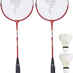 GRS GRQ16 Set of 2 Aluminum Badminton Racket and 3 Pcs of Shuttle Cock (Multicolour)-27