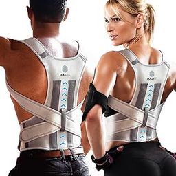 Boldfit Posture Corrector For Men Back Support Belt For Back Pain Spine Posture Corrector For Women Back Straight Belt Posture Belt Back Posture Corrector Women-Neoprene,Medium-15