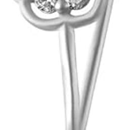 925 Silver Classic Floral Nose Pin | Without Piercing | Press Type Clip-On Nose Ring for Women | BIS Hallmarked Jewellery-image-17