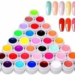 THR3E STROKES GDCOCO 36 Colors 5ml UV Gel Kit - Soak Off LED Nail Art Pure Color Gel Paint - UV Gel Polish-image-92