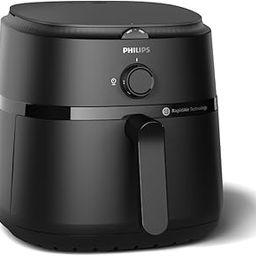 PHILIPS Air Fryer NA130/00, uses up to 90% less fat, 1700W, 6.2 Liter, with Rapid Air Technology (Black), Extra Large-21