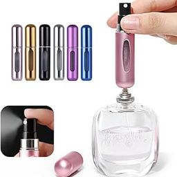ZEBE Portable Mini Refillable Perfume Atomizer Bottle Atomizer Travel Size Spray Bottles Accessories,Empty Spray Bottle for Traveling and Outgoing 5ml-1 piece-83