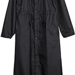Women Hooded Wind Wave Rain Jacket Outdoor Waterproof Coat Outwear Black L-image-56