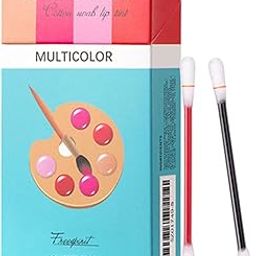SAZ DEKOR® 20x Lipsticks Cigarette Case Cotton Swab Lipsticks Waterproof Easy to Carry Multicolor|Makeup Box for Storage|Make Up, Cosmetic, Skincare Organiser for Women|-50