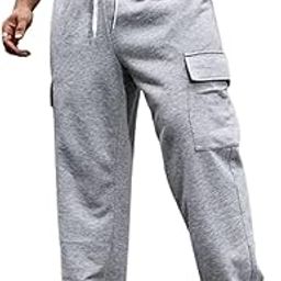 Men's Cargo Track Pant for Men (Cotton Blend | Loose Fit)-picture-35