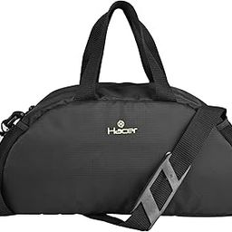 HACER Gym Bag 3 in 1 Multi-Purpose Backpack with Quick Access Pocket Shoulder Straps - Black, Unisex-12
