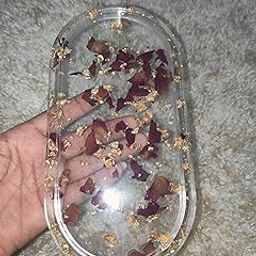 Resin tray for decoration and puja-28